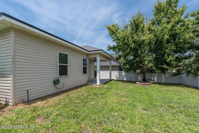 1011 Wetland Ridge Cir, Middleburg, FL 32068 - view of yard with a patio