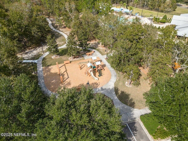 1011 Wetland Ridge Cir, Middleburg, FL 32068 - drone / aerial view of a tree filled landscape