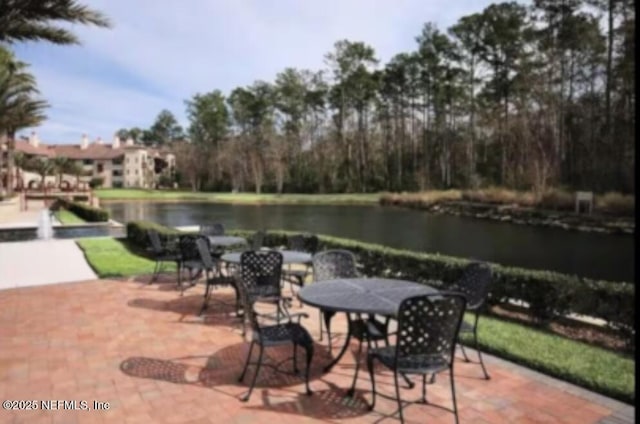 945 Registry Blvd Unit 207, Saint Augustine, FL 32092 - view of patio with a water view