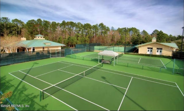 945 Registry Blvd Unit 207, Saint Augustine, FL 32092 - view of tennis court featuring community basketball court