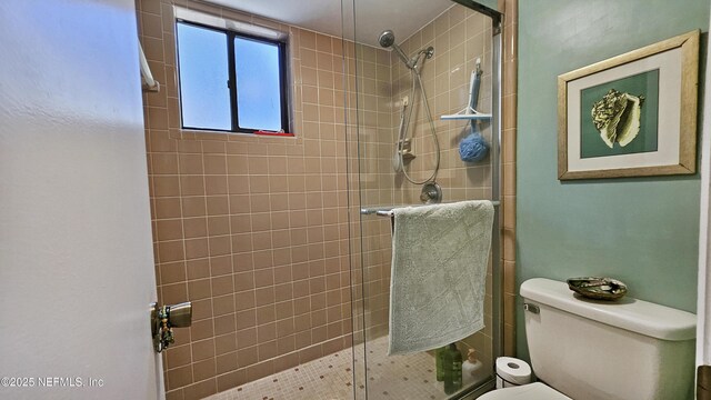 21 Mid Pines Cir, Palm Coast, FL 32137 - bathroom with toilet and a stall shower