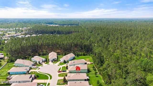 488 Montserrat Dr, Saint Augustine, FL 32092 - aerial view of residential area with a forest