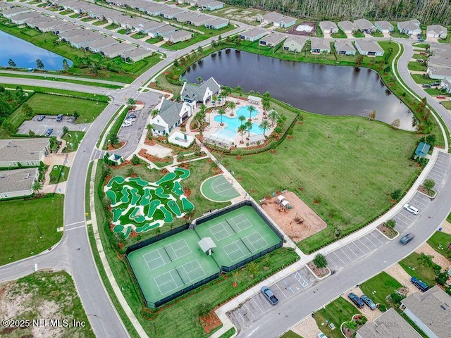 488 Montserrat Dr, Saint Augustine, FL 32092 - bird's eye view of a large body of water and a pool area