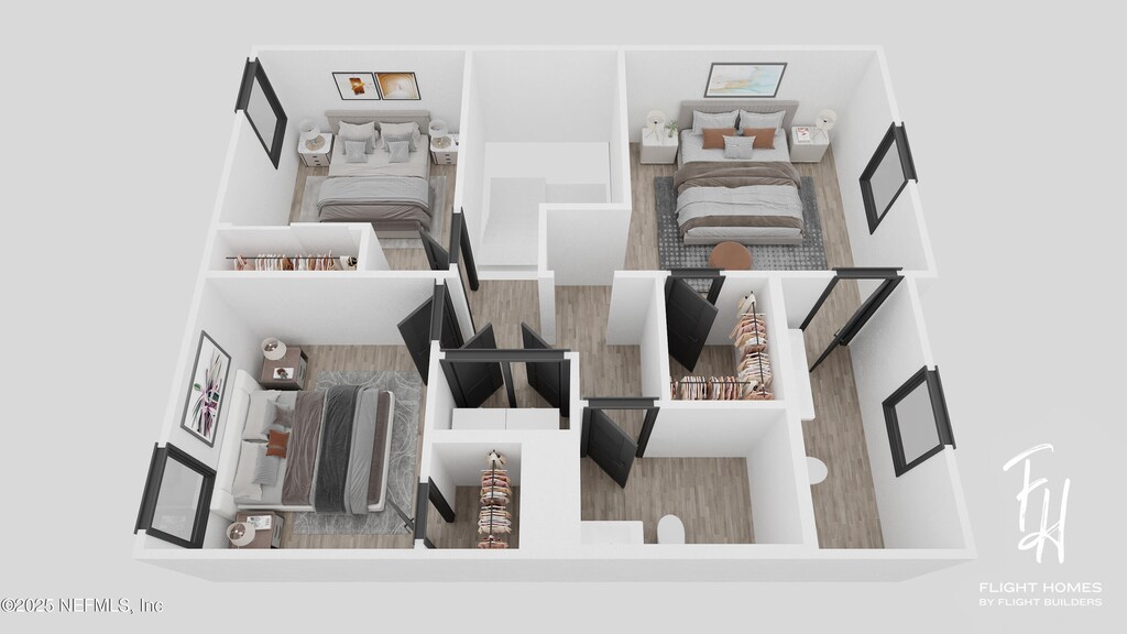 6821 Elwood Ave, Jacksonville, FL 32208 - floor plan / room layout