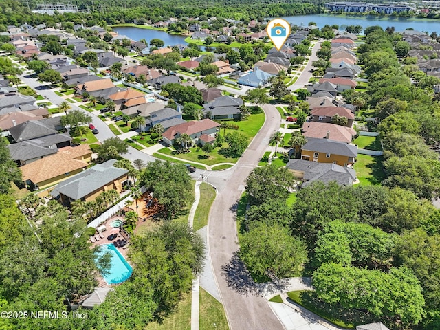 10065 Ecton Ln, Jacksonville, FL 32246 - aerial view of residential area featuring a large body of water