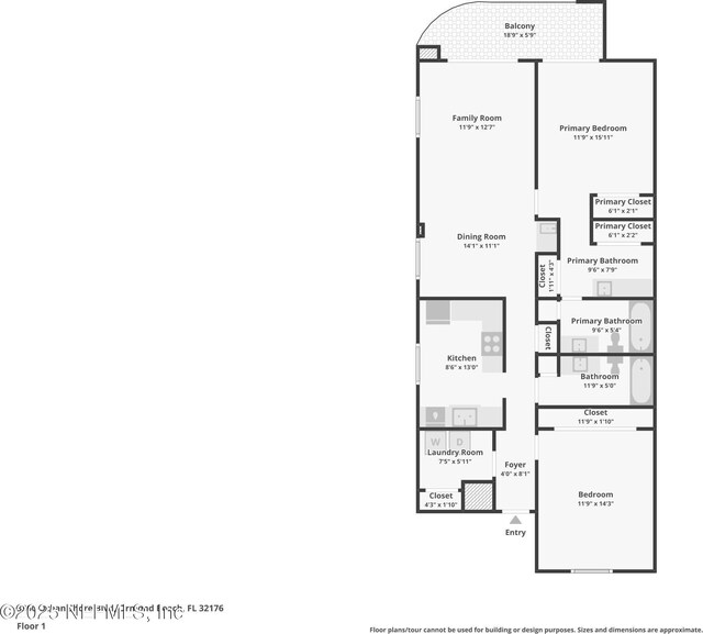 3360 Ocean Shore Blvd Unit 3070, Ormond Beach, FL 32176 - home floor plan