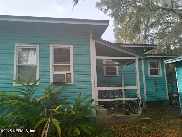 456 Malcross Ave, Jacksonville, FL 32208 - view of property exterior with cooling unit
