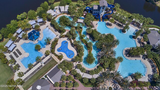 263 Forest Spring Dr, Ponte Vedra, FL 32081 - drone / aerial view of a pool area