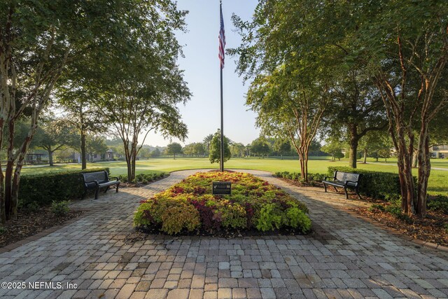263 Forest Spring Dr, Ponte Vedra, FL 32081 - view of community with a lawn and golf course view