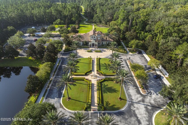 263 Forest Spring Dr, Ponte Vedra, FL 32081 - drone / aerial view of a large body of water and a heavily wooded area