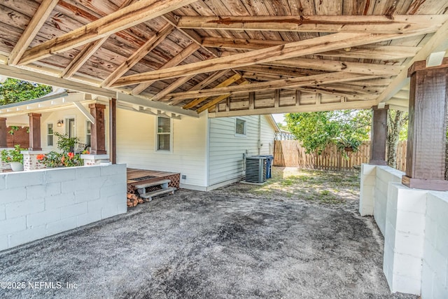 148 N 4th St, Macclenny, FL 32063 - view of patio with cooling unit