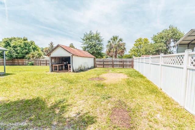 148 N 4th St, Macclenny, FL 32063 - view of yard with an outdoor structure