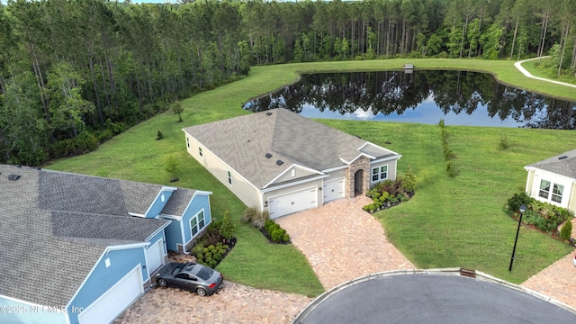 7242 Calamint Ave, Jacksonville, FL 32219 - view of subject property featuring a forest and a nearby body of water