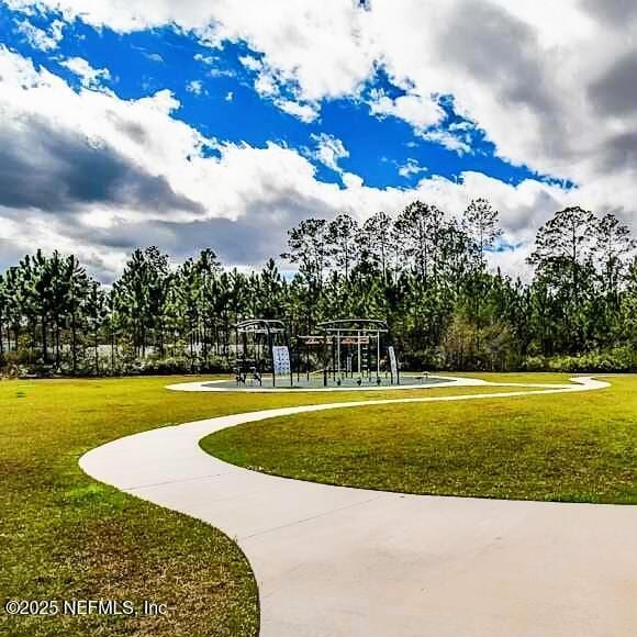 7242 Calamint Ave, Jacksonville, FL 32219 - view of property's community with a yard