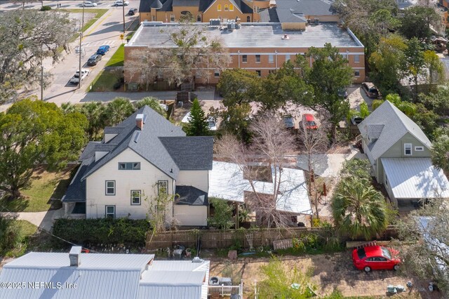24 Sevilla St, Saint Augustine, FL 32084 - aerial perspective of suburban area