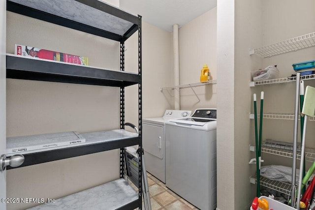 12700 Bartram Park Blvd Unit 1911, Jacksonville, FL 32258 - laundry room featuring washer and dryer