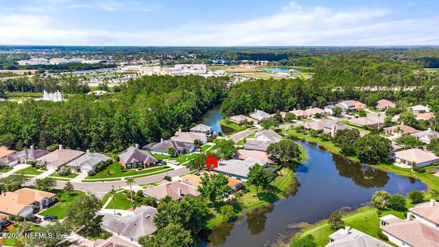 1252 Paradise Pond Rd, Saint Augustine, FL 32092 - aerial view of property's location featuring nearby suburban area and a large body of water
