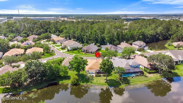 1252 Paradise Pond Rd, Saint Augustine, FL 32092 - aerial view of residential area with a large body of water