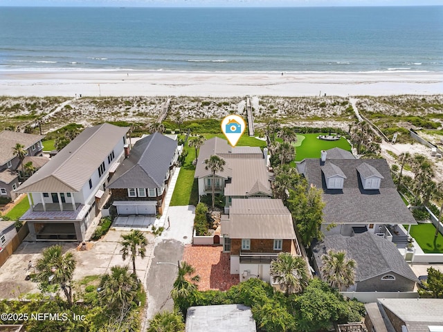 816 Ocean Front, Neptune Beach, FL 32266 - aerial perspective of suburban area featuring expansive coastline
