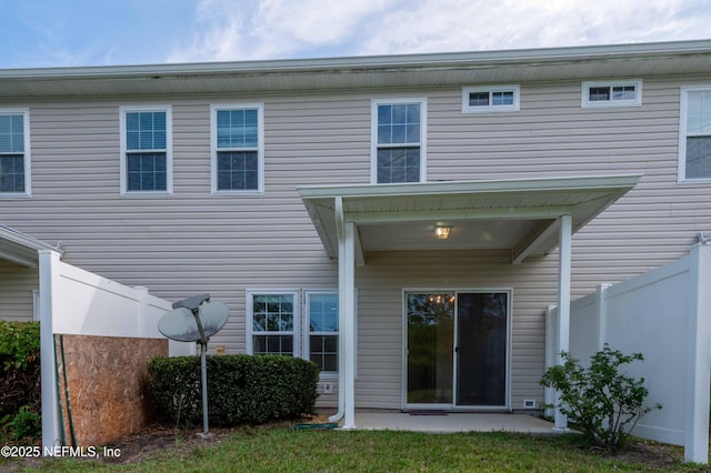 1843 Biscayne Bay Cir, Jacksonville, FL 32218 - back of house featuring a patio area