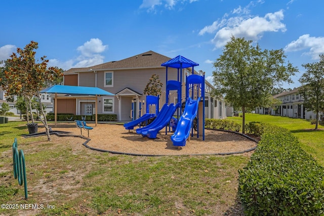 287 Richmond Dr, Saint Johns, FL 32259 - community jungle gym featuring a lawn