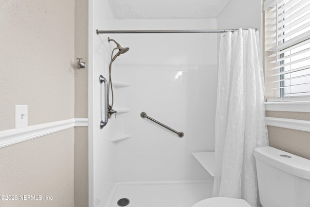 1500 Marsh Rabbit Way, Fleming Island, FL 32003 - bathroom featuring toilet and curtained shower