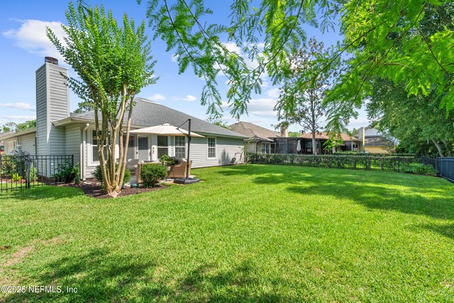 1500 Marsh Rabbit Way, Fleming Island, FL 32003 - view of yard