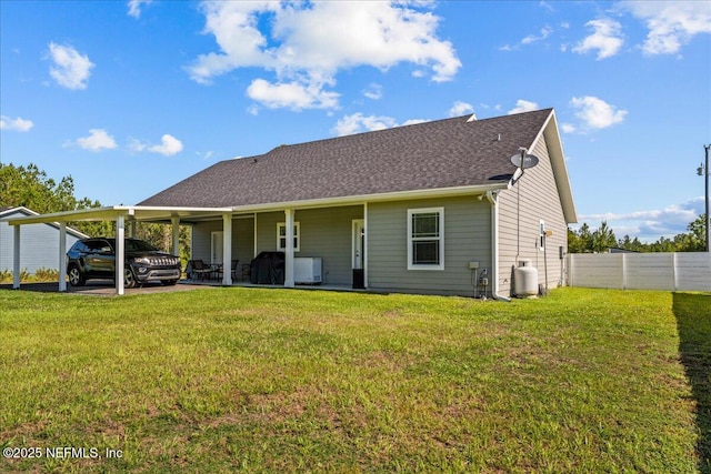 5801 SE County Road 21b, Keystone Heights, FL 32656 - rear view of house with roof with shingles