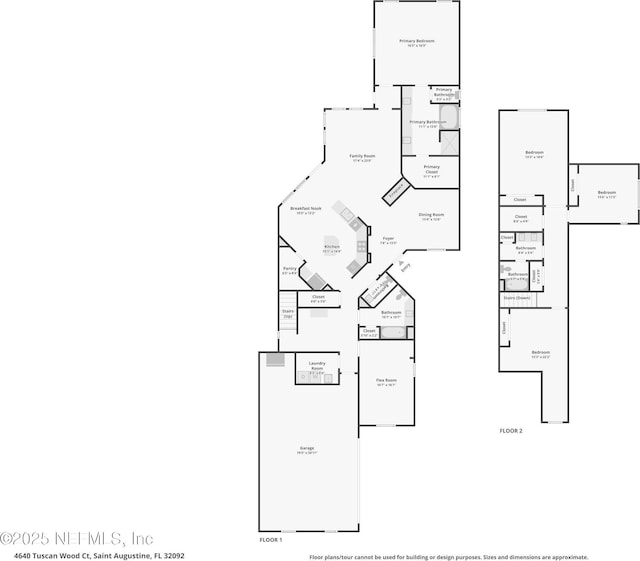 4640 Tuscan Wood Ct, Saint Augustine, FL 32092 - view of home floor plan