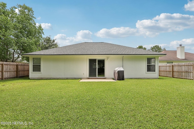 1260 Winding Brook Ct, Middleburg, FL 32068 - back of house featuring a shingled roof and a patio area