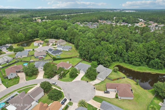 1260 Winding Brook Ct, Middleburg, FL 32068 - view of property location featuring a forest, nearby suburban area, and a nearby body of water