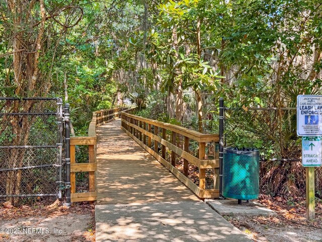 1077 Waterfall Dr, Jacksonville, FL 32225 - surrounding community featuring a gate