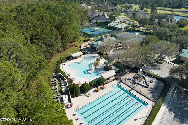 955 Registry Blvd Unit 306, Saint Augustine, FL 32092 - bird's eye view of a pool area