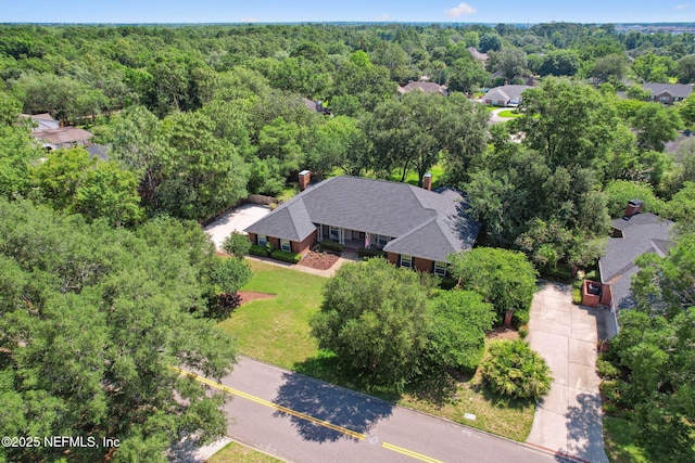 8127 Middle Fork Ln, Jacksonville, FL 32256 - view of subject property featuring a forest