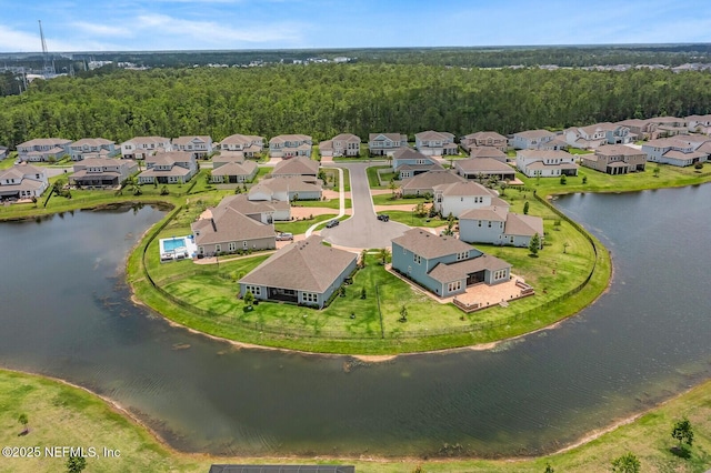 70 Pavo Cir, Saint Johns, FL 32259 - aerial perspective of suburban area with a large body of water