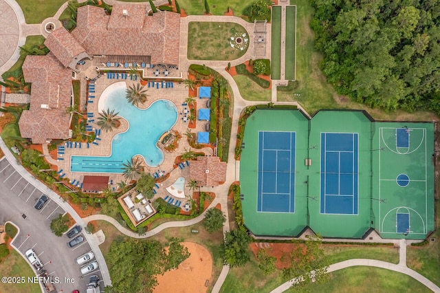 70 Pavo Cir, Saint Johns, FL 32259 - aerial view of a pool