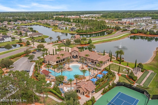 70 Pavo Cir, Saint Johns, FL 32259 - view of property location featuring a nearby body of water, a pool area, and nearby suburban area