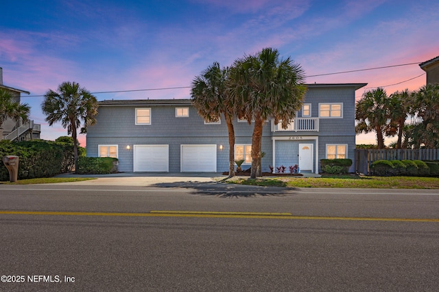 2605 S Ponte Vedra Blvd, Ponte Vedra Beach, FL 32082 - view of front of home featuring driveway
