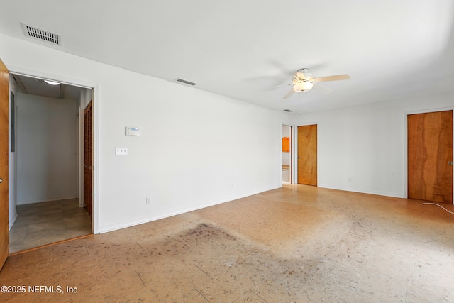 2605 S Ponte Vedra Blvd, Ponte Vedra Beach, FL 32082 - spare room with ceiling fan and baseboards