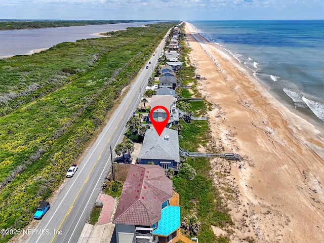 2605 S Ponte Vedra Blvd, Ponte Vedra Beach, FL 32082 - aerial view of waterfront with a beach