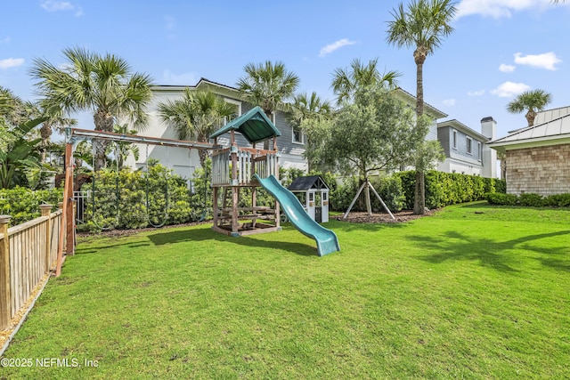 102 Palm Pl, Neptune Beach, FL 32266 - view of communal playground