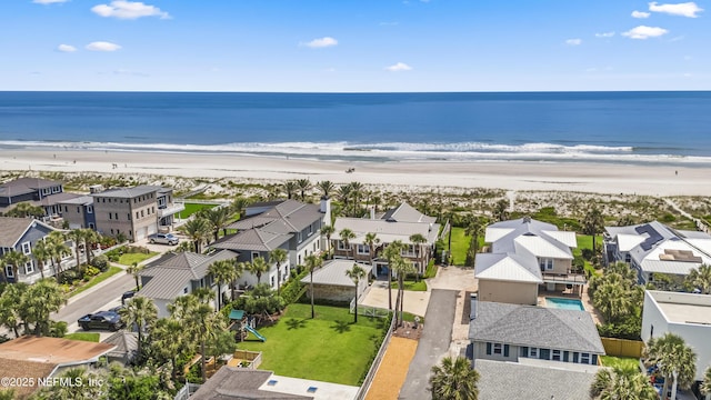 102 Palm Pl, Neptune Beach, FL 32266 - aerial view of residential area with waterfront with a beach