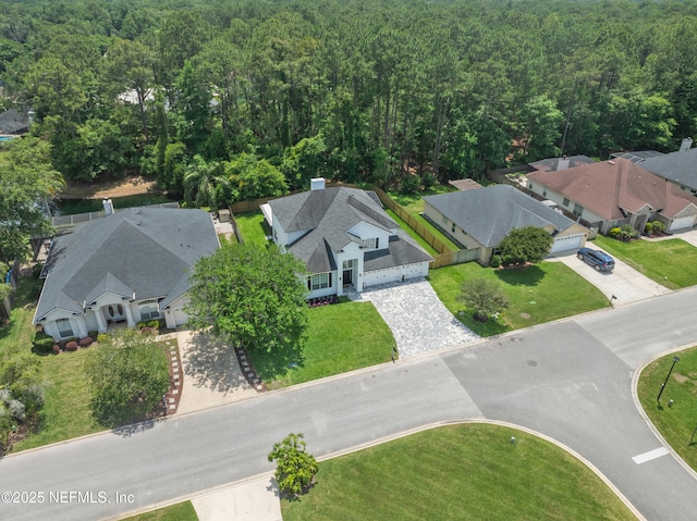 1008 Durbin Parke Dr, Saint Johns, FL 32259 - aerial perspective of suburban area with a heavily wooded area