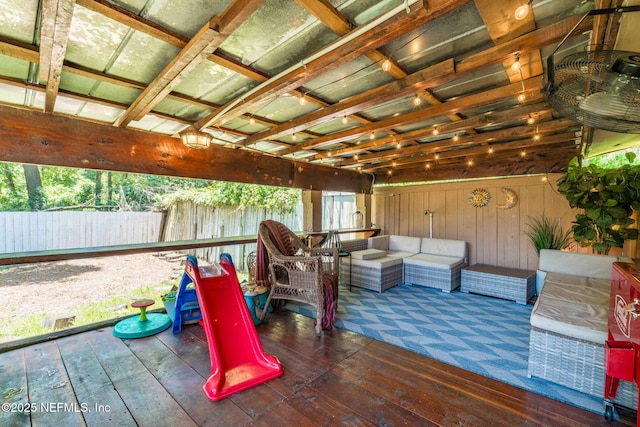 9160 Wild Rd, Jacksonville, FL 32220 - view of wooden terrace