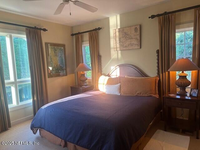 955 Registry Blvd Unit 229, Saint Augustine, FL 32092 - carpeted bedroom with ceiling fan