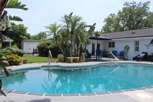 26 Sailfish Dr, Ponte Vedra Beach, FL 32082 - outdoor pool featuring a patio
