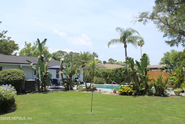 26 Sailfish Dr, Ponte Vedra Beach, FL 32082 - view of yard featuring a patio area and cooling unit