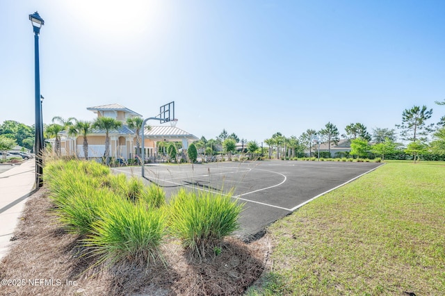 305 Green Turtle Ln, Saint Augustine, FL 32086 - view of basketball court featuring community basketball court and a yard
