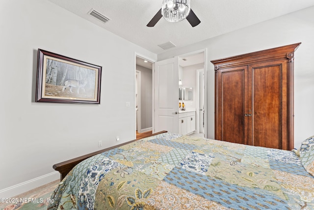 68 Cabana Dr, Ponte Vedra, FL 32081 - bedroom featuring baseboards, ceiling fan, and wood finished floors