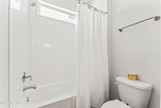 68 Cabana Dr, Ponte Vedra, FL 32081 - full bathroom featuring toilet and shower / bath combination with curtain